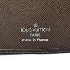 Louis Vuitton Notebook Cover Taiga Agenda MM Grizzly Brown Simple — view 5