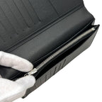 Louis Vuitton Wallet Epi Portefeuille Brazza Noir Black Bifold Simple — view 5