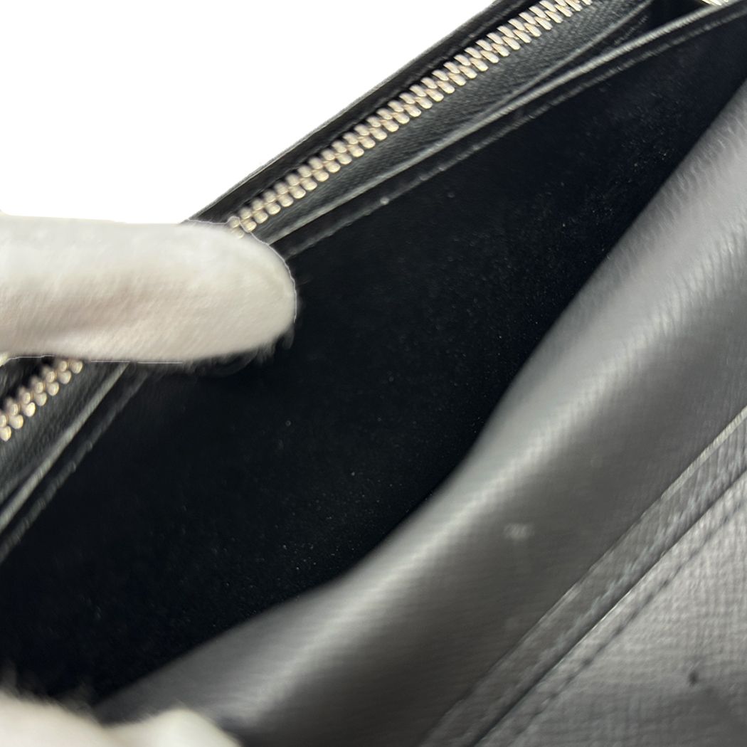 Louis Vuitton Wallet Epi Portefeuille Brazza Noir Black Bifold Simple — view 9