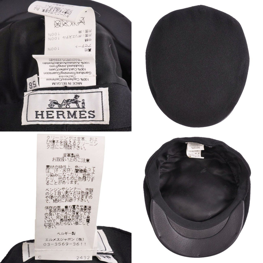 Hermes Hat Hunting Cashmere Deerskin — view 7