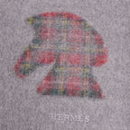 Hermes Scarf Shawl Fringe Cashmere — view 5