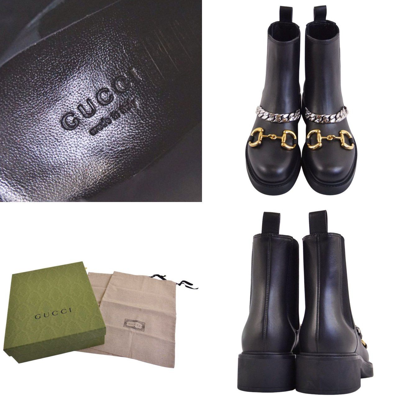 Gucci Boots Side Gore Chelsea Hosubi — view 9