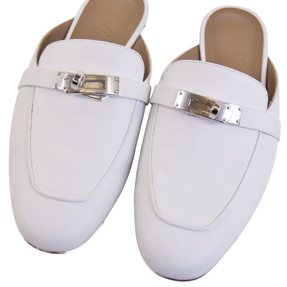 Hermes Sandals Oz Mules Kelly les — view 3