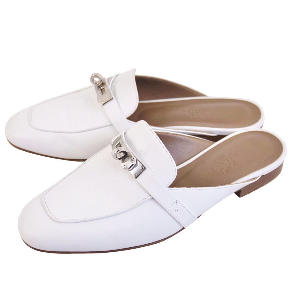 Hermes Sandals Oz Mules Kelly les — view 2