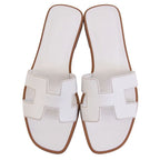 Hermes Sandals Oran Logo les — view 4