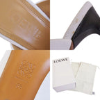 Loewe Sandals Denim Distressed Heels — view 9