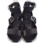 Hermes Sandals Ankle Strap Leather Shoes — view 4