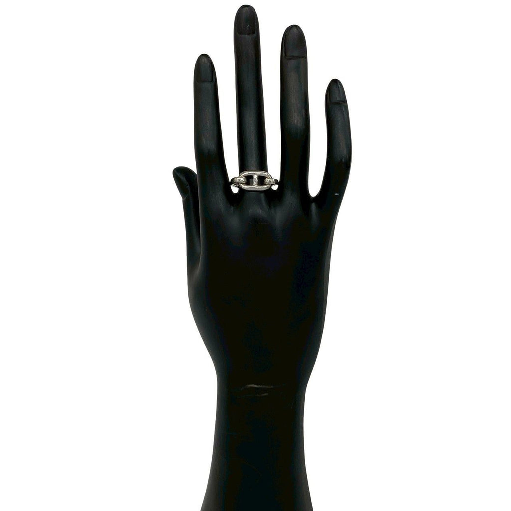 Hermes Chaine D'ancre Ring 925 Sterling Silver — view 2