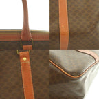 Celine 2-Way Boston Bag Macadam Pattern Brown — view 9