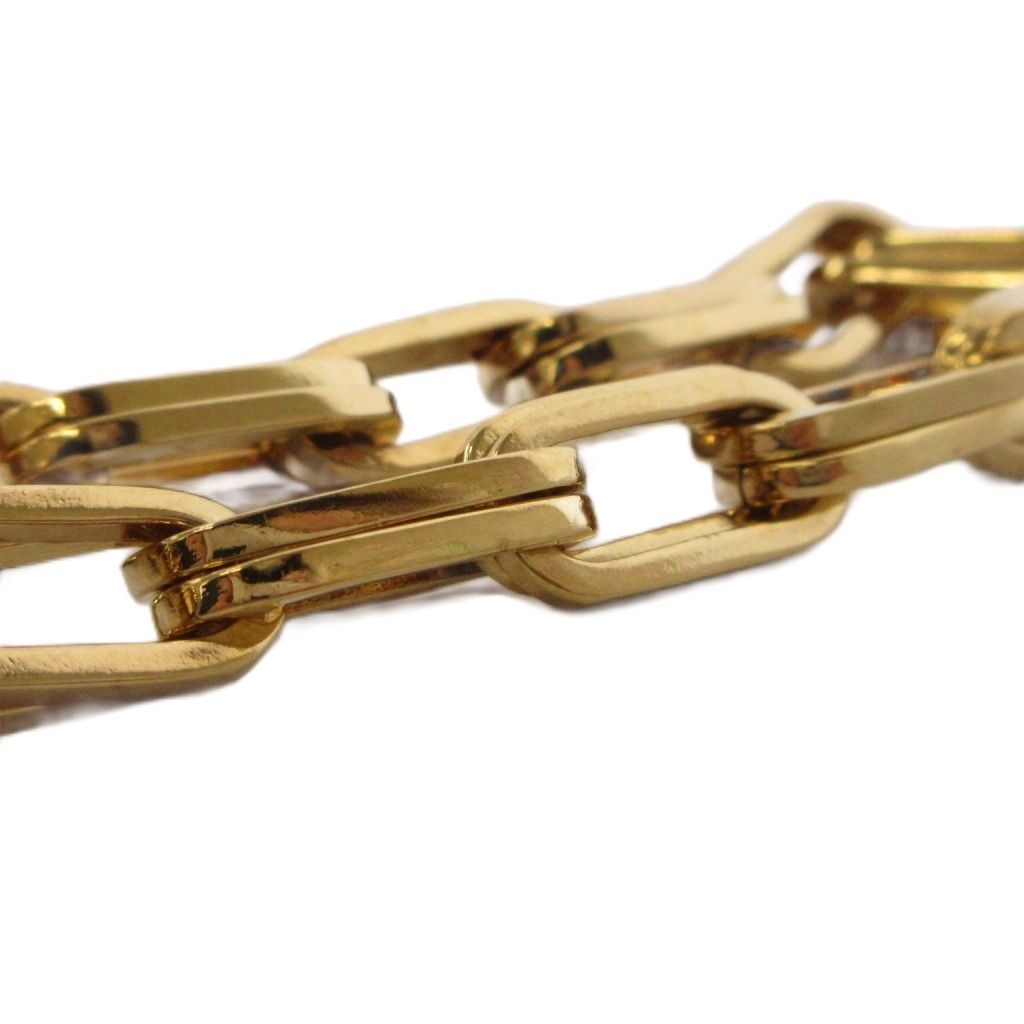 Louis Vuitton Padlock Chain Pendant Gold Color KH — view 6