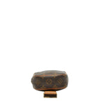 Louis Vuitton Monogram Pochette Gange Belt Bag Brown Leather — view 3