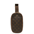 Louis Vuitton Monogram Pochette Gange Belt Bag Brown Leather