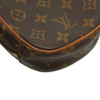 Louis Vuitton Monogram Pochette Gange Belt Bag Brown Leather — view 7