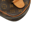 Louis Vuitton Monogram Pochette Gange Belt Bag Brown Leather — view 5