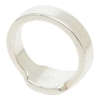 Gucci Logo Plate Ring Silver — view 5