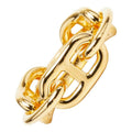 Hermes Chaine D'ancre Legato Scarf Ring Gold Plated
