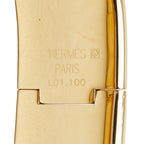 Hermes Location Cloisonne Bangle Watch Gold Green Plated — view 7