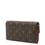Louis Vuitton Monogram Etoile Portefeuille Sarah Wallet Brown Leather — view 2