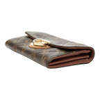 Louis Vuitton Monogram Etoile Portefeuille Sarah Wallet Brown Leather — view 4