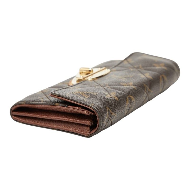 Louis Vuitton Monogram Etoile Portefeuille Sarah Wallet Brown Leather — view 7