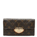 Louis Vuitton Monogram Etoile Portefeuille Sarah Wallet Brown Leather
