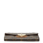 Louis Vuitton Monogram Etoile Portefeuille Sarah Wallet Brown Leather — view 3