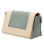 Celine Frame Cross Belt Bag Crossbody Storm Blue Gray Leather — view 2