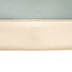 Celine Frame Cross Belt Bag Crossbody Storm Blue Gray Leather — view 5