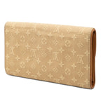 Louis Vuitton Monogram Mini Porte Tresor International Wallet Beige Canvas — view 2