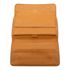 Louis Vuitton Monogram Mini Porte Tresor International Wallet Beige Canvas — view 4