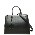 Fendi Toujour 2-Way Shoulder Bag Black Leather
