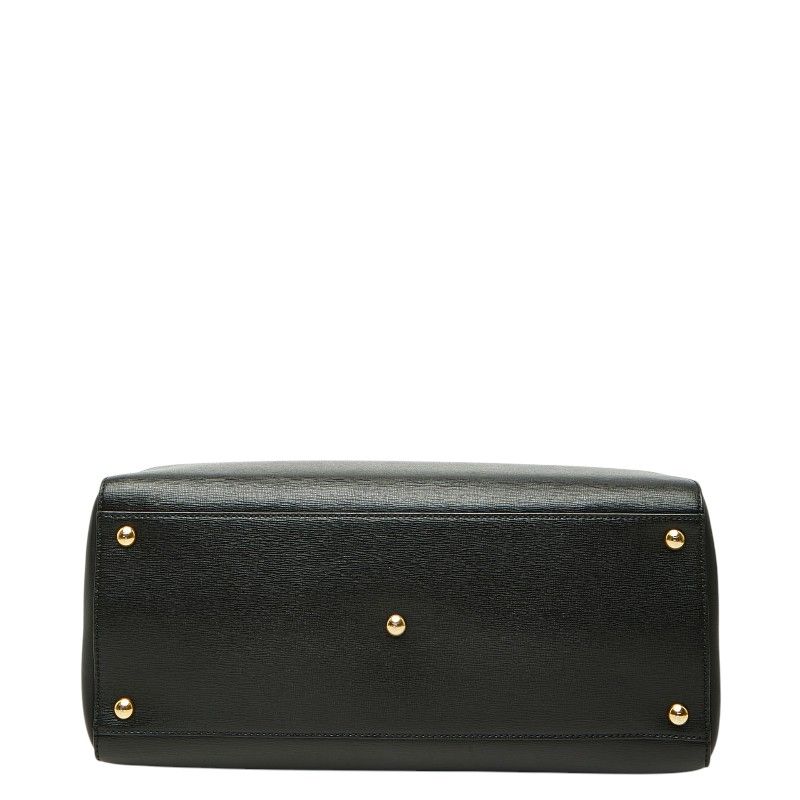 Fendi Toujour 2-Way Shoulder Bag Black Leather — view 3