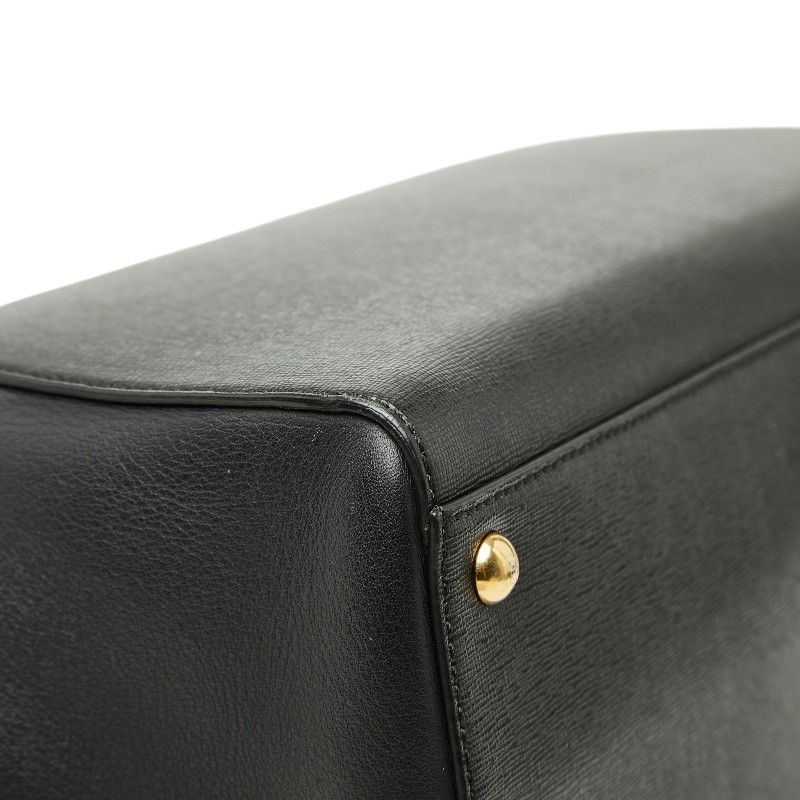 Fendi Toujour 2-Way Shoulder Bag Black Leather — view 5