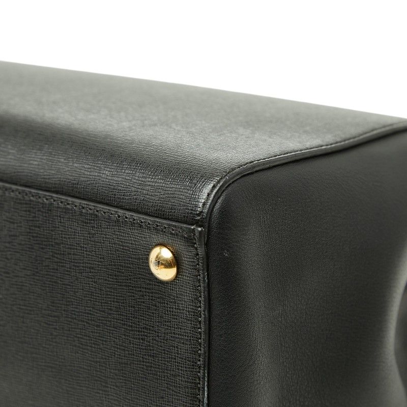 Fendi Toujour 2-Way Shoulder Bag Black Leather — view 4