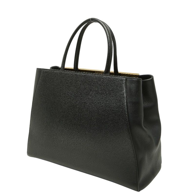 Fendi Toujour 2-Way Shoulder Bag Black Leather — view 2