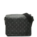 Louis Vuitton Monogram Eclipse District PM Crossbody Shoulder Bag Messenger