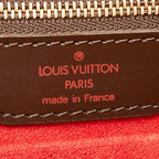 Louis Vuitton Damier Hampstead GM Tote Shoulder Bag Brown Leather — view 9
