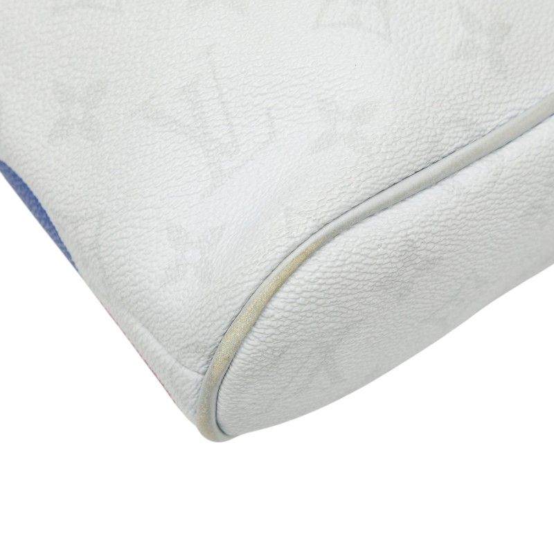 Louis Vuitton Monogram Chalk Sling Bag Blanc White Gray Leather — view 7