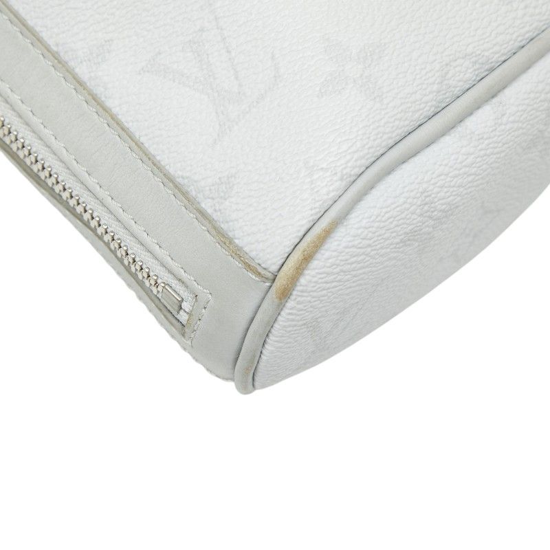 Louis Vuitton Monogram Chalk Sling Bag Blanc White Gray Leather — view 5