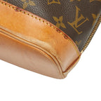 Louis Vuitton Monogram Alma PM Handbag Brown Leather — view 4