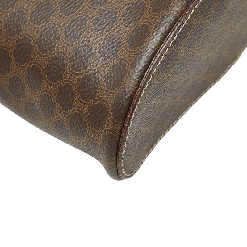 Celine Macadam Vanity Shoulder Bag 2-Way Brown Leather — view 5