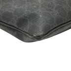 Gucci GG Supreme Crossbody Shoulder Bag Black Gray Leather — view 5