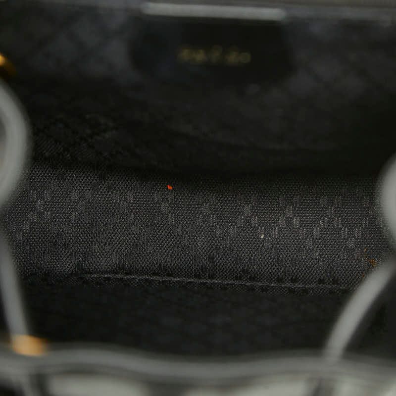Gucci Bambu Backpack 003 Black Leather — view 8