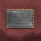Louis Vuitton Monogram Macassar Bus MM Crossbody Shoulder Bag Brown Black — view 9