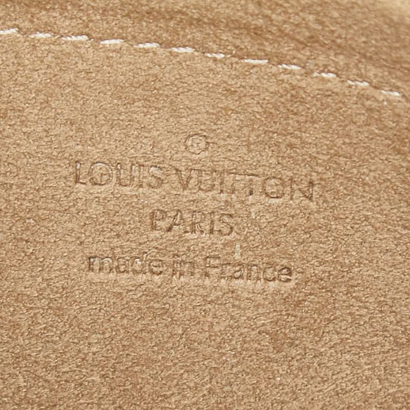 Louis Vuitton Monogram Multicolor Pochette Mila MM Handbag Pouch Noir Black — view 7