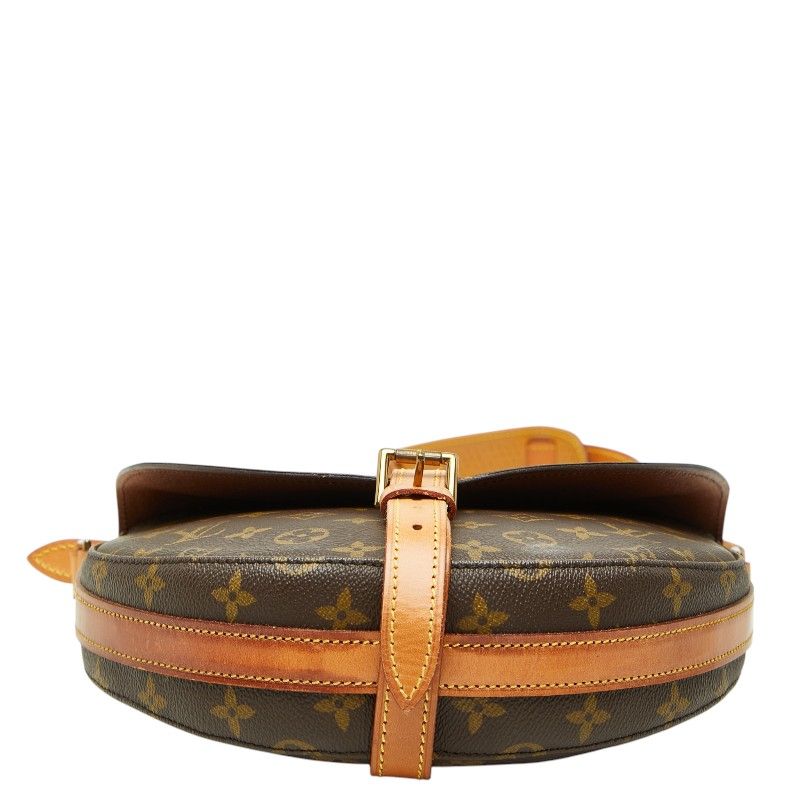 Louis Vuitton Monogram Cite GM Crossbody Shoulder Bag Brown Leather — view 3
