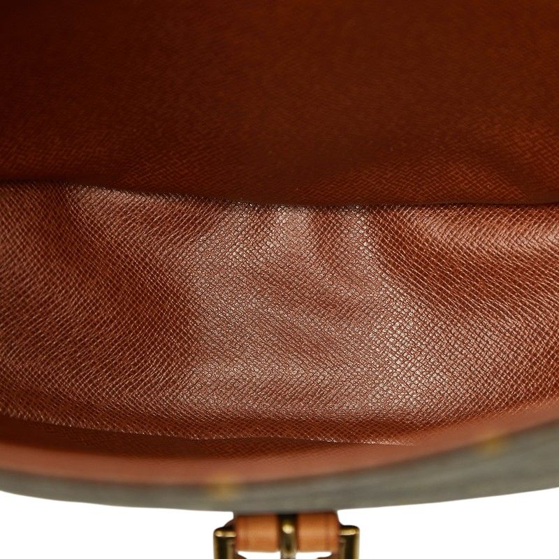 Louis Vuitton Monogram Cite GM Crossbody Shoulder Bag Brown Leather — view 7