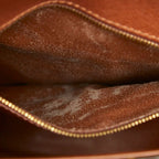 Louis Vuitton Monogram Cite GM Crossbody Shoulder Bag Brown Leather — view 6