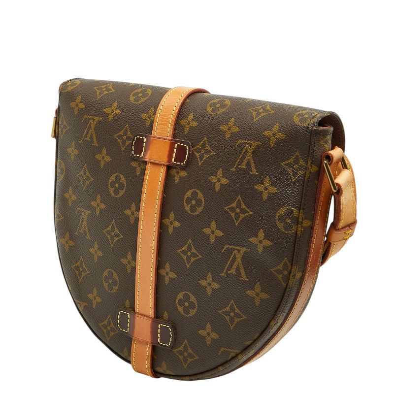 Louis Vuitton Monogram Cite GM Crossbody Shoulder Bag Brown Leather — view 2