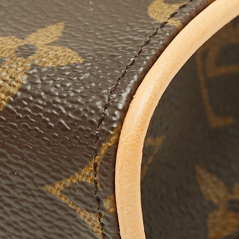 Louis Vuitton Monogram Pochette Florentine Waist Bag Brown Leather — view 4